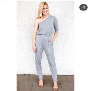 Grey jumpsuit